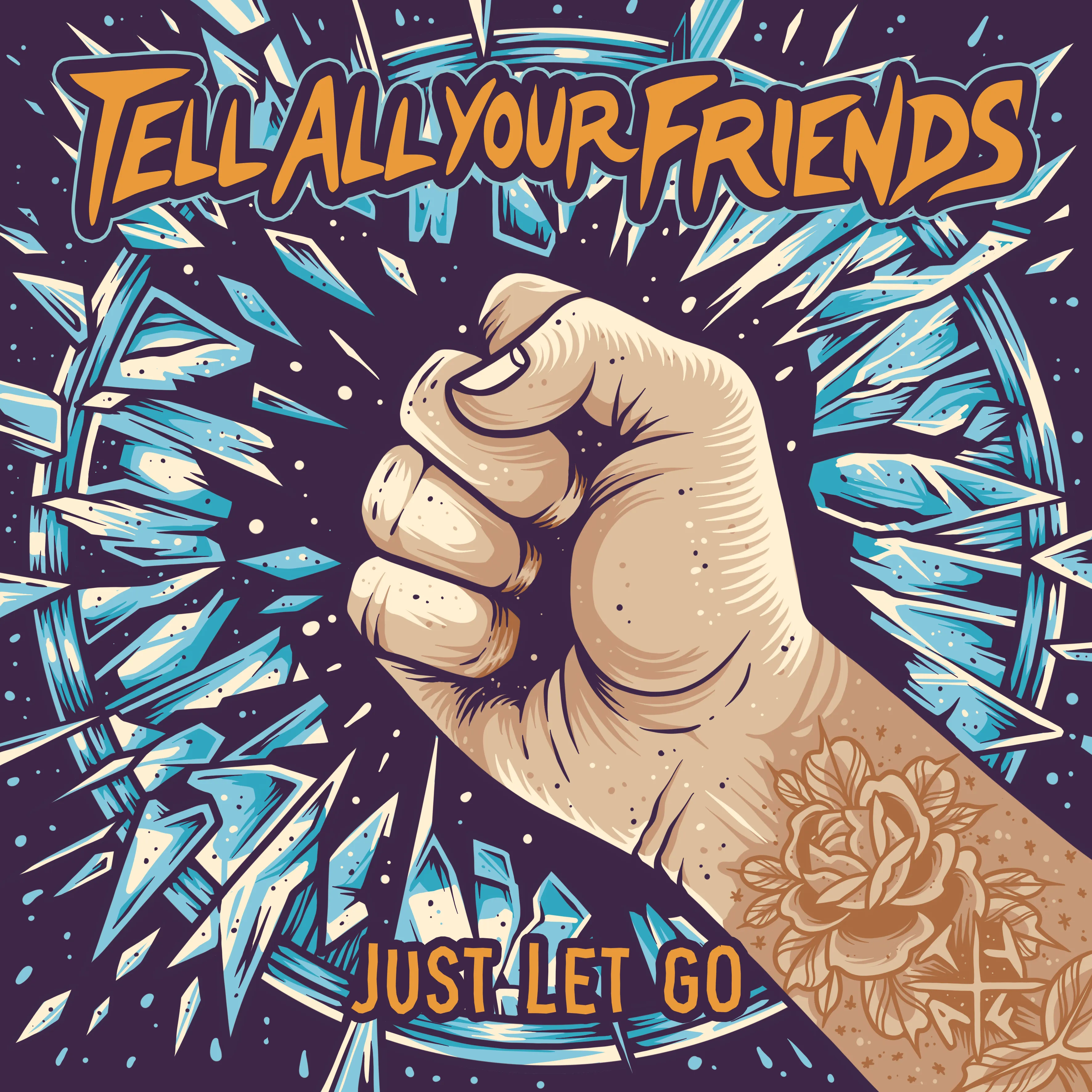 Just Let Go - Album artwork showing the cover design for the single