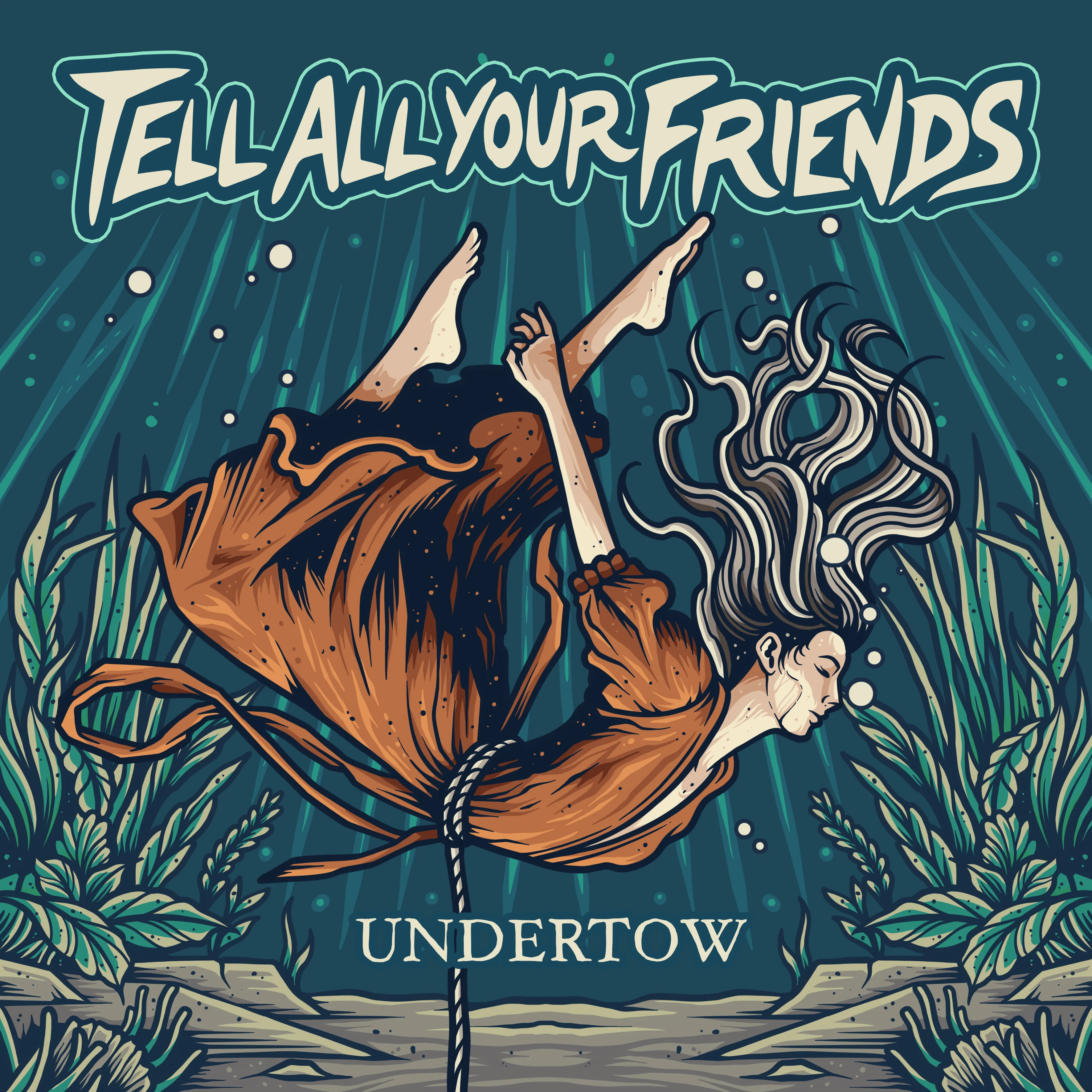 Undertow - Album artwork showing the cover design for the single
