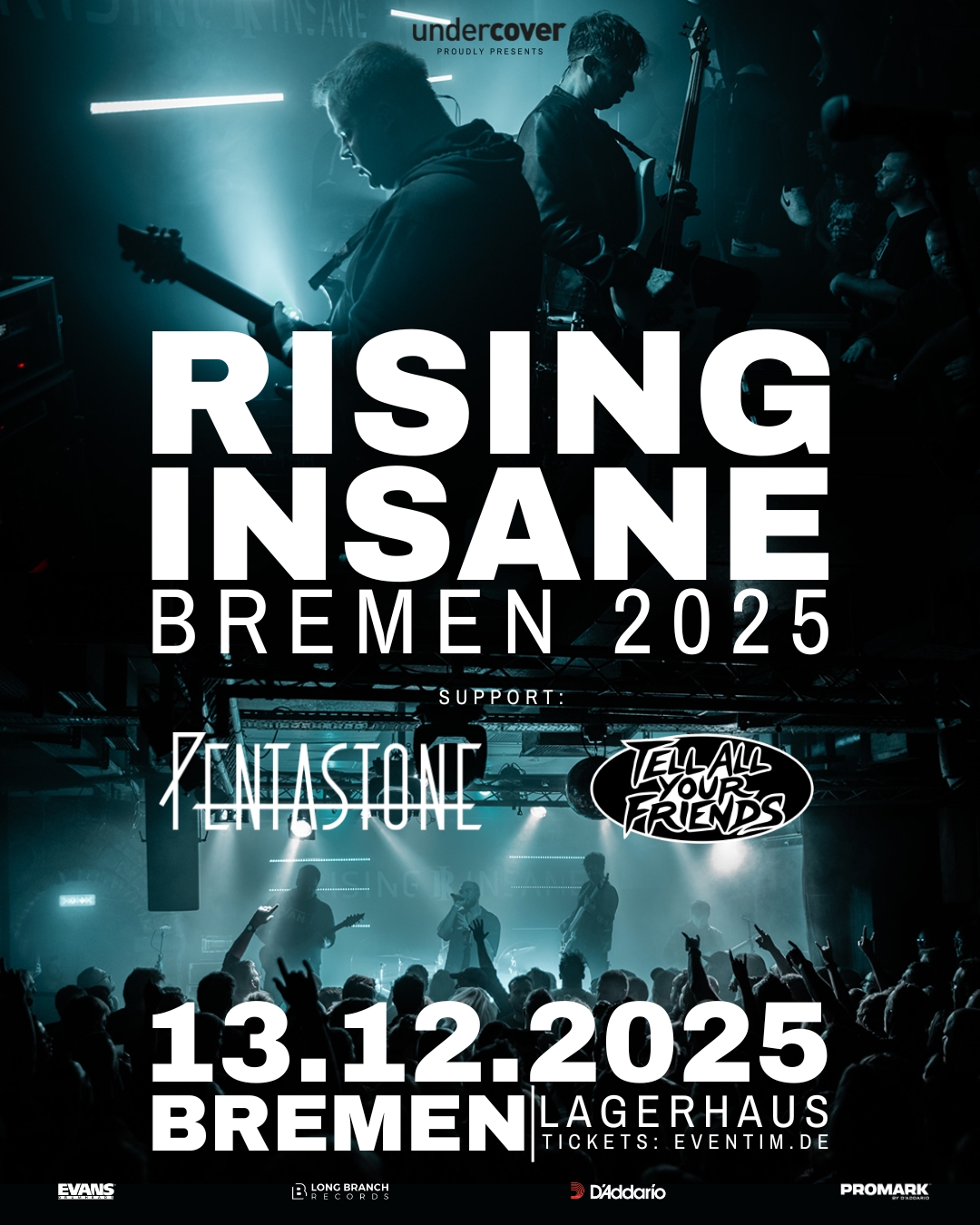 Event poster for Lagerhaus on 13. Dez.